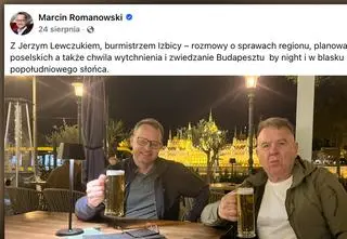 Polski burmistrz z Romanowskim zwiedzali "Budapeszt by night"