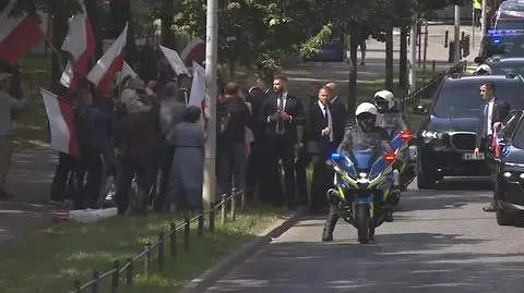 Nawrocki ze swoimi zwolennikami