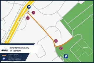 Gdynia. Cmentarz przy ulicy Spokojnej