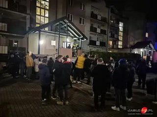 Mieszkańcy po decyzji inspektora budowlanego mogli wrócić do swoich mieszkań 