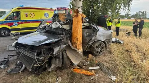 Tragiczny wypadek pod Sieradzem. Nie żyje 38-letni mężczyzna