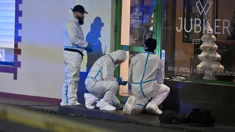 Napad na jubilera w Krakowie