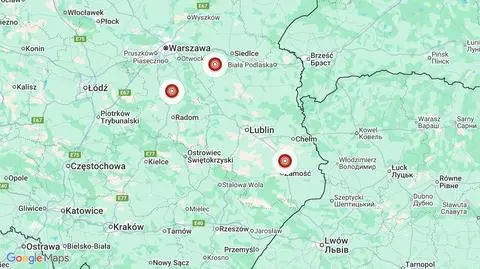 Znaleziono szczątki przypominające drony w województwie Lubelskim i Mazowieckim 