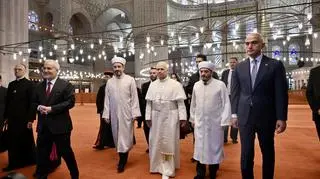 Papież Leon IV odwiedził Błękitny Meczet w Stambule