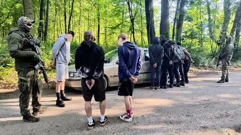 Na polsko-litewskiej granicy zatrzymani kurierzy i nielegalni migranci         