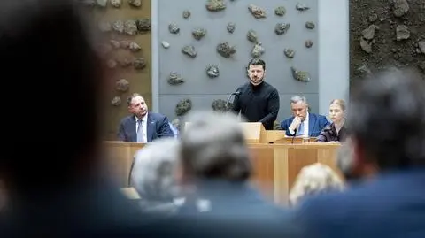 Prezydent Ukrainy Wołodymyr Zełenski