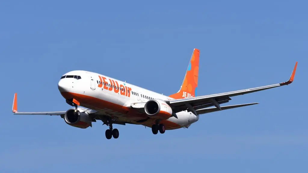 Samolot linii Jeju Air. Zdjęcie ilustracyjne 