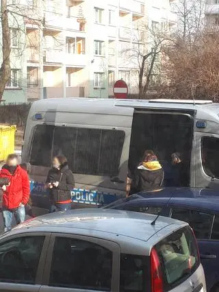 Trzeba było ewakuować mieszkańców całej klatki