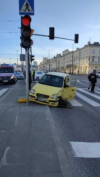 Kolizja na placu Bankowym