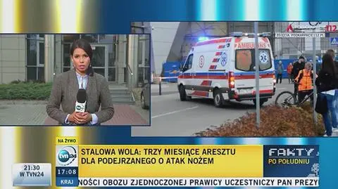 Jest areszt dla podejrzanego o atak nożem