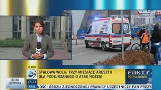 Jest areszt dla podejrzanego o atak nożem