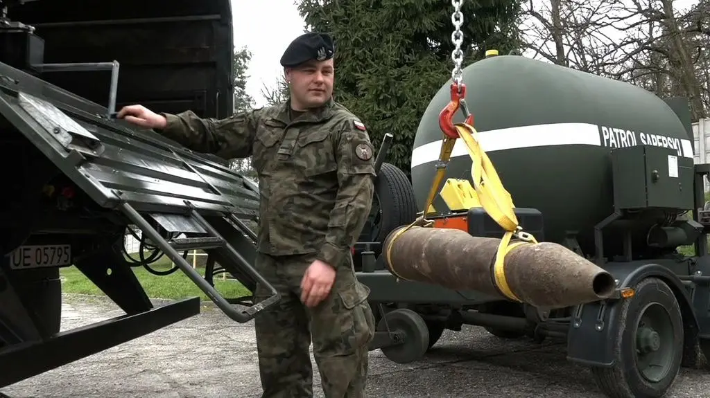 Saperzy mówią o nich zardzewiała śmierć. Niewybuchy wciąć są niebezpieczne