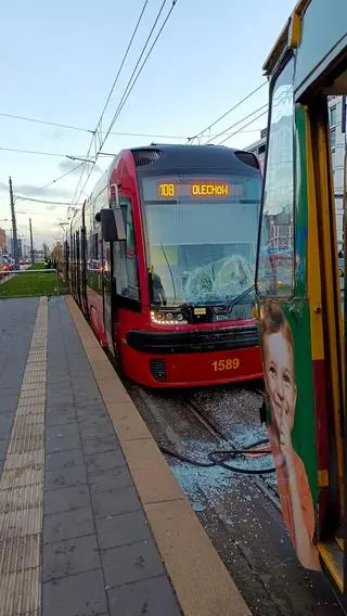 Z ustaleń wynika, że motorniczy nie zachował odpowiedniego odstępu
