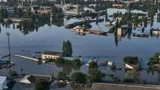 Obwód chersoński po wysadzeniu tamy
