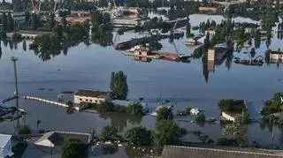 Obwód chersoński po wysadzeniu tamy 