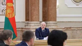 Łukaszenka na posiedzeniu białoruskiego rządu 