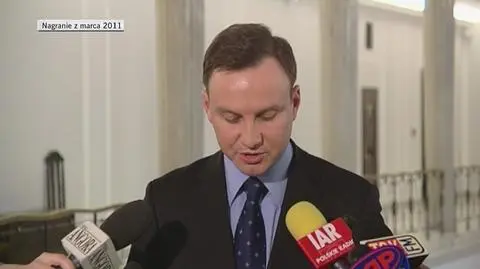 Andrzej Duda o istocie ułaskawienia - w marcu 2011 roku