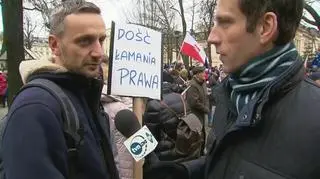 "Jestem pierwszy raz, bo łamane jest prawo"