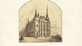 Tu mieściła się biblioteka i Miejska Kasa Oszczędnościowa