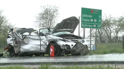 Tragiczny wypadek na drodze w Rabce-Zdroju