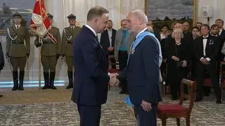 Antoni Macierewicz odznaczony przez Andrzeja Dudę