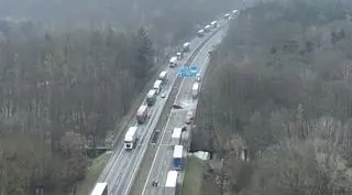 Wypadek na A6