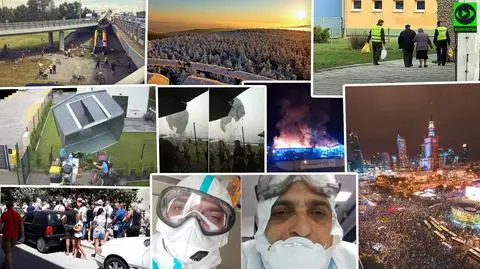 Walka z pandemią, wzajemna pomoc, protesty na ulicach. Taki był 2020 rok w Kontakcie 24