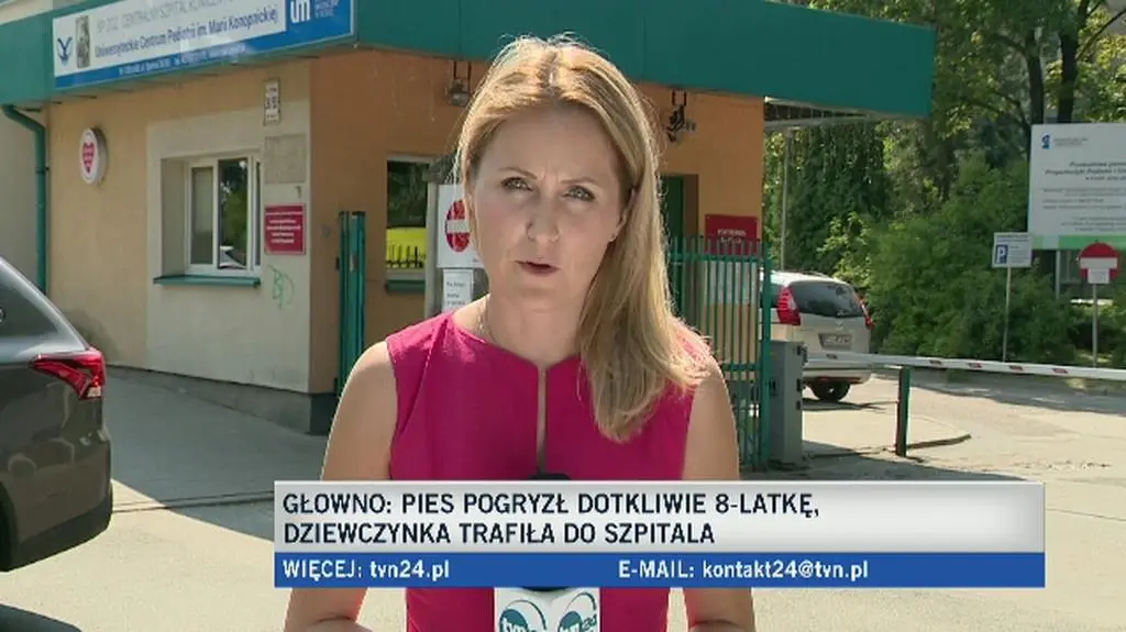 Ośmiolatka trafiła do szpitala