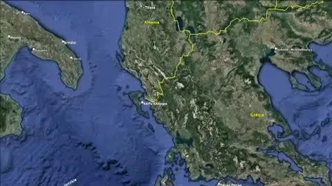 mapa grecja