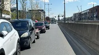 
Protest rolników przed Urzędem Marszałkowskim w Łodzi