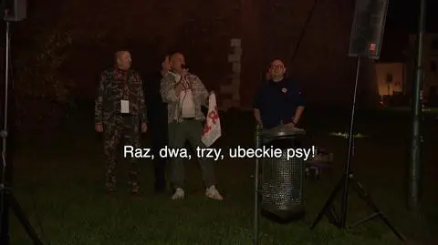 Zwolennicy PiS pod Wawelem 18.10.2022