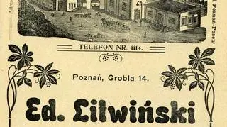 Reklama fabryki cukierków przy ul