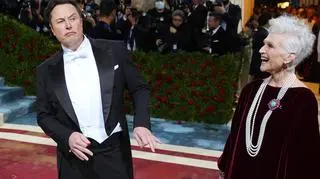 Elon Musk i jego matka Maye Musk