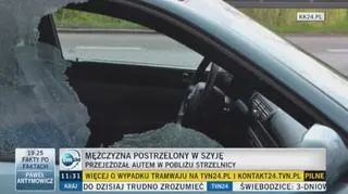 Postrzelony w szyję: miałem wielkie szczęście