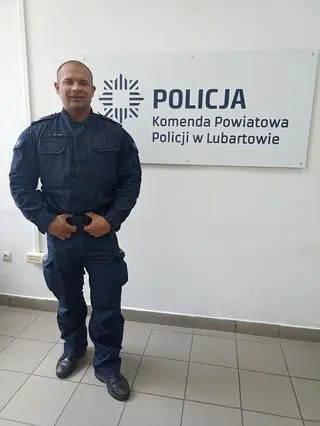 Na pomoc mężczyźnie ruszył między innymi sierżant sztabowy Cezary Lik
