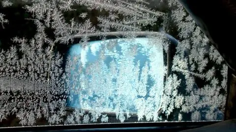 Silny mróz na południu