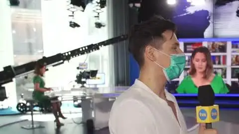 Anita Werner oprowadza po studiu TVN24