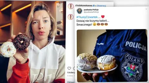 Z lukrem, cukrem pudrem i "bez kalorii" - pączki królują dziś w internecie
