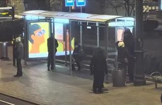 Próba kradzieży tabliczki