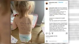 Imię, nazwisko, numery telefonów na plecach dziecka. Wołodymyr Zełenski: wiecie, dlaczego matki to robią? 