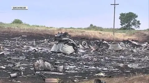 Szczątki malezyjskiego boeinga w obwodzie donieckim