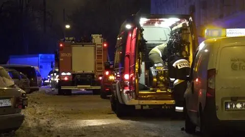 Nocny pożar w kamienicy. Nie żyje jedna osoba 