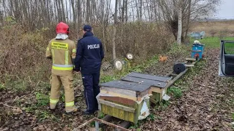 Tragiczny wypadek podczas prac polowych. Zmarł mężczyzna przygnieciony przez ciągnik