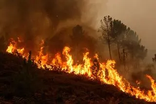 Pożar w Hiszpanii w 2017 roku
