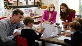 Jill Biden i księżna Kate złożyły wizytę w szkole podstawowej w Kornwalii 