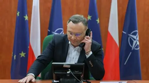 Rozmowa Andrzeja Dudy z Joe Bidenem