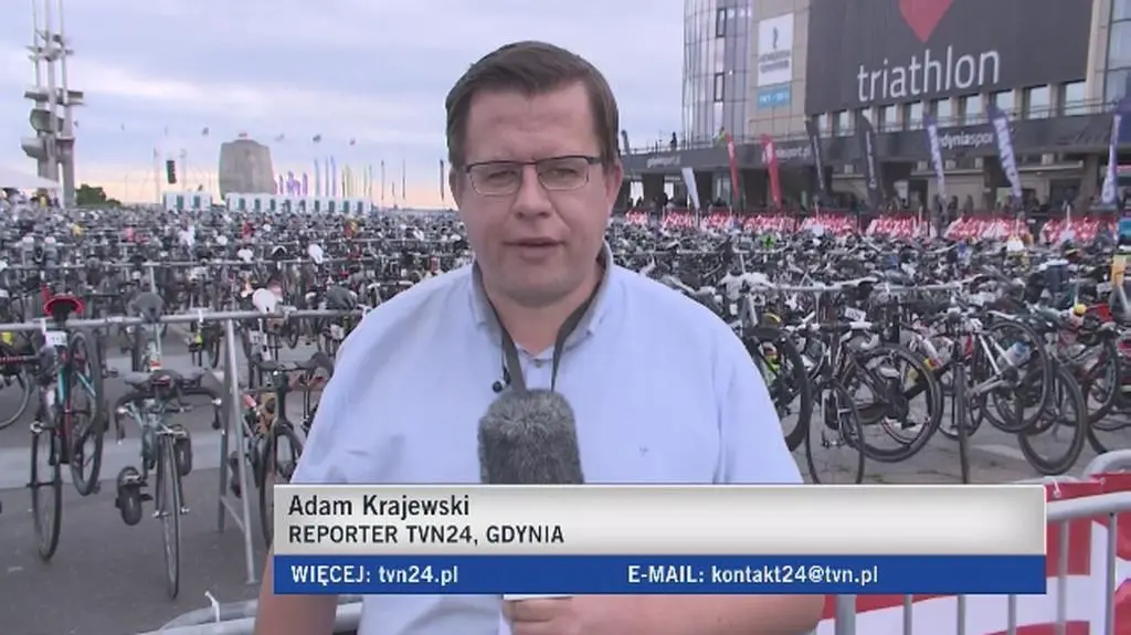 Adam Krajewski o zawodach Iron Man