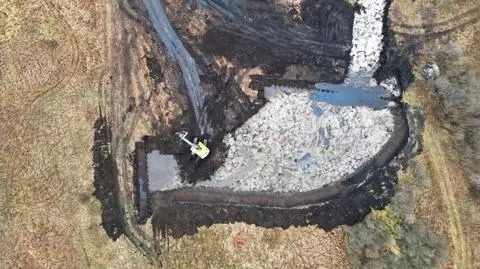 Prace na węźle wodnym Modzelówka