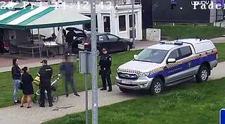 Interwencja straży gminnej w Czerwonaku