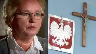 Nauczycielka ściągnęła krzyż ze ściany